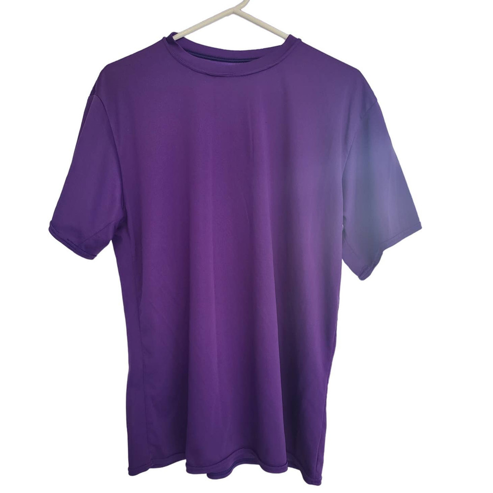 Purple Men's Game Gear Short Sleet Shirt - Medium